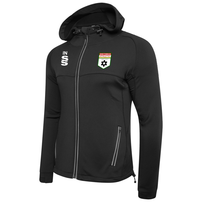 Smethwick Athletic - Dual Full Zip Hoody - Black