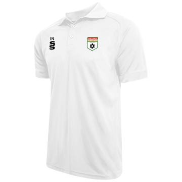 Smethwick Athletic - Dual Solid Colour Polo - White