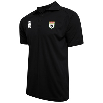 Smethwick Athletic - Dual Solid Colour Polo - Black