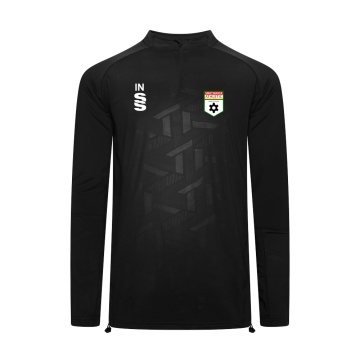 Smethwick Athletic - Impact 1/4 Zip Performance Top - Black